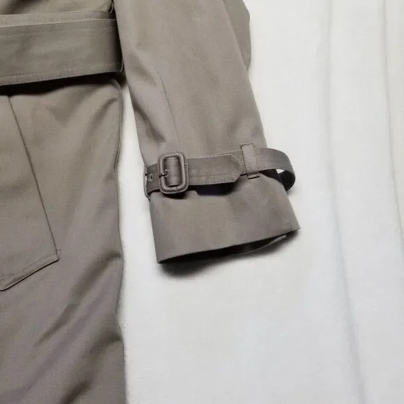 London Fog Towne Trench Coat Belt 42R - Picture 5 of 12